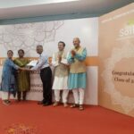 AADI being awarded best NGO partner by SOIL (School of Inspired Leadership)