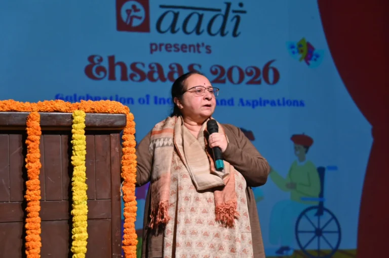 Instagram post from aadi.india.official. This post is in position 1.