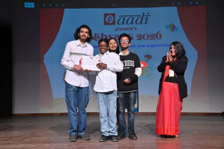 Instagram post from aadi.india.official. This post is in position 2.