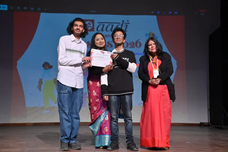 Instagram post from aadi.india.official. This post is in position 1.